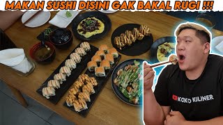 BUAT LU SEMUA PECINTA SUSHI, INI REKOMENDASI GUE !!! RESTORAN SUSHI DI DALEM KOMPLET ELIT...