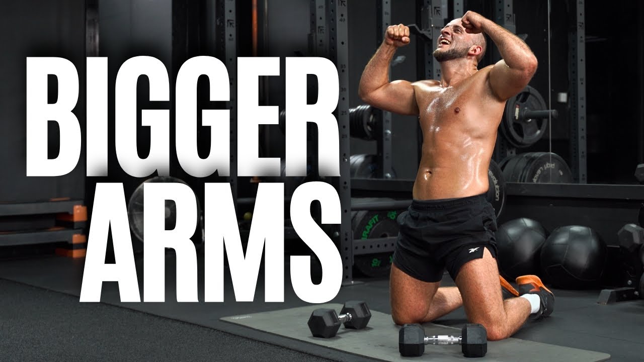 15 Min Dumbbell Upper Body Workout To Grow Your Arms - YouTube