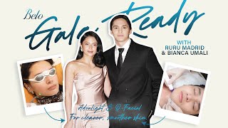 Ruru Madrid and Bianca Umali Gets Ready for GMA Gala 2025 | Belo Medical Group
