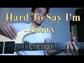 Hard To Say I'm Sorry | Chicago | Jojo Lachica Fenis Fingerstyle Guitar Cover