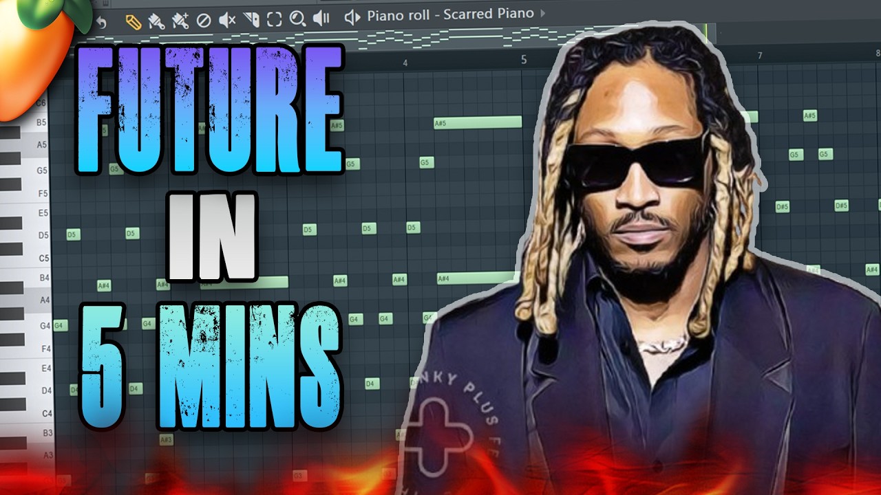 How to Make a FUTURE Type Beat In 5 Mins | FL Studio - YouTube