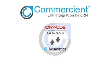 Commercient SYNC for Acumatica and Oracle Sales Cloud CRM