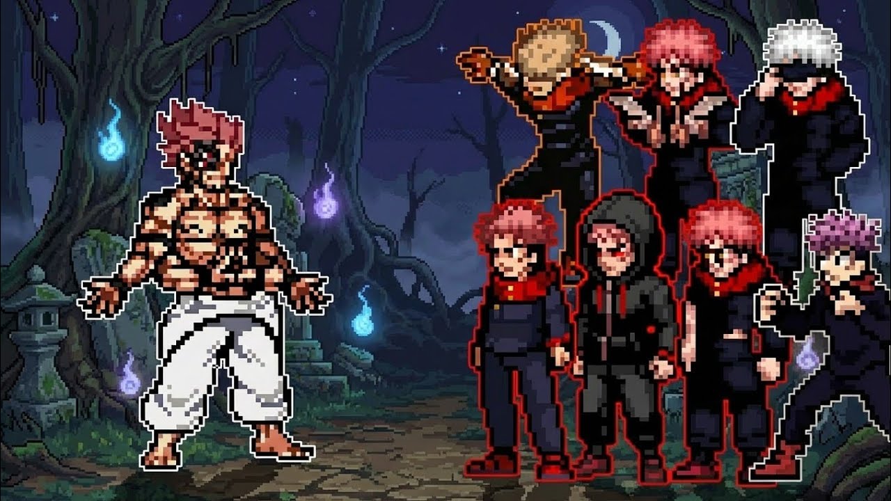 Sukuna Heian vs All Yuji