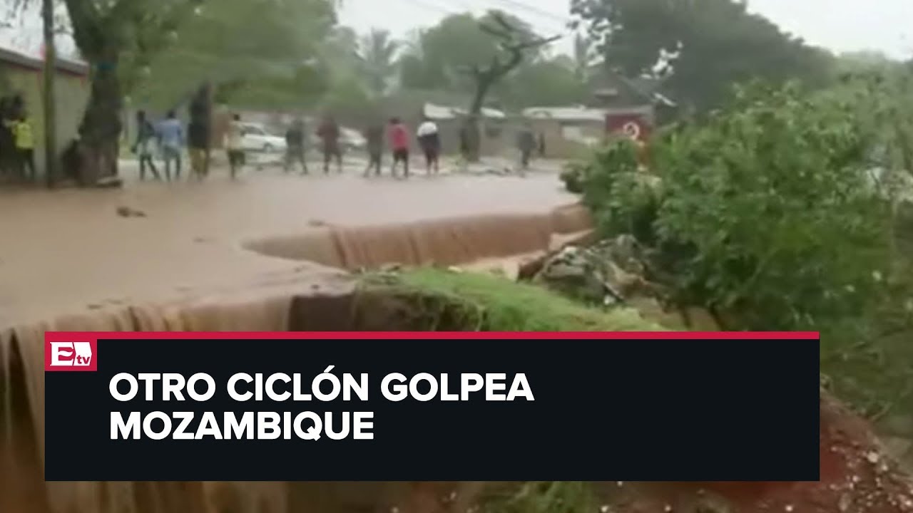 Severasinundaciones azotan a la localidad de Pemba, Mozambique