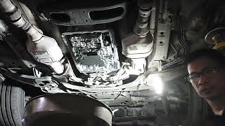 replace transmission oil & clean pilter..infiniti Q70s