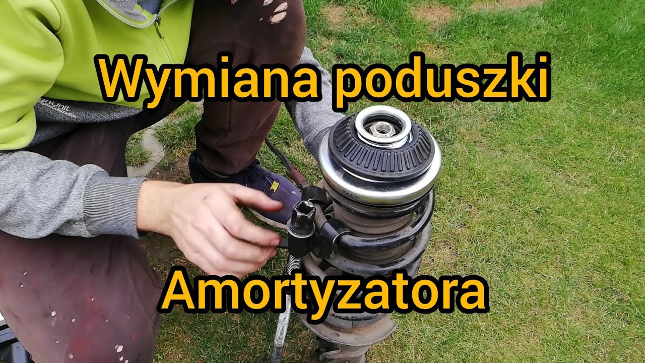 Eloquent novel periscope Wymiana poduszki amortyzatora i łożyska mcpersona Opel astra H Zafira B. -  YouTube