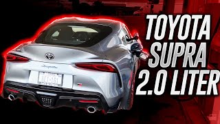 Toyota Supra 2.0 liter Review - No Sense of Speed (POV)