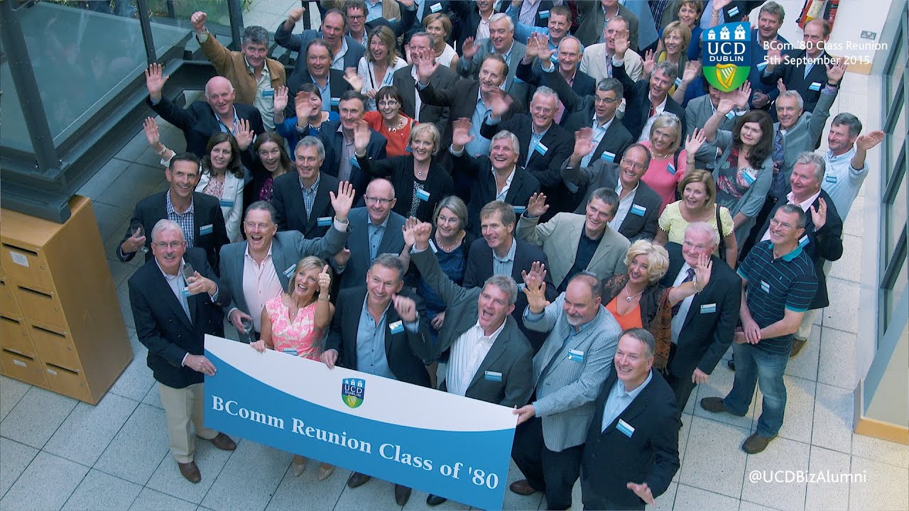 UCD BComm Class of 1980 Reunion