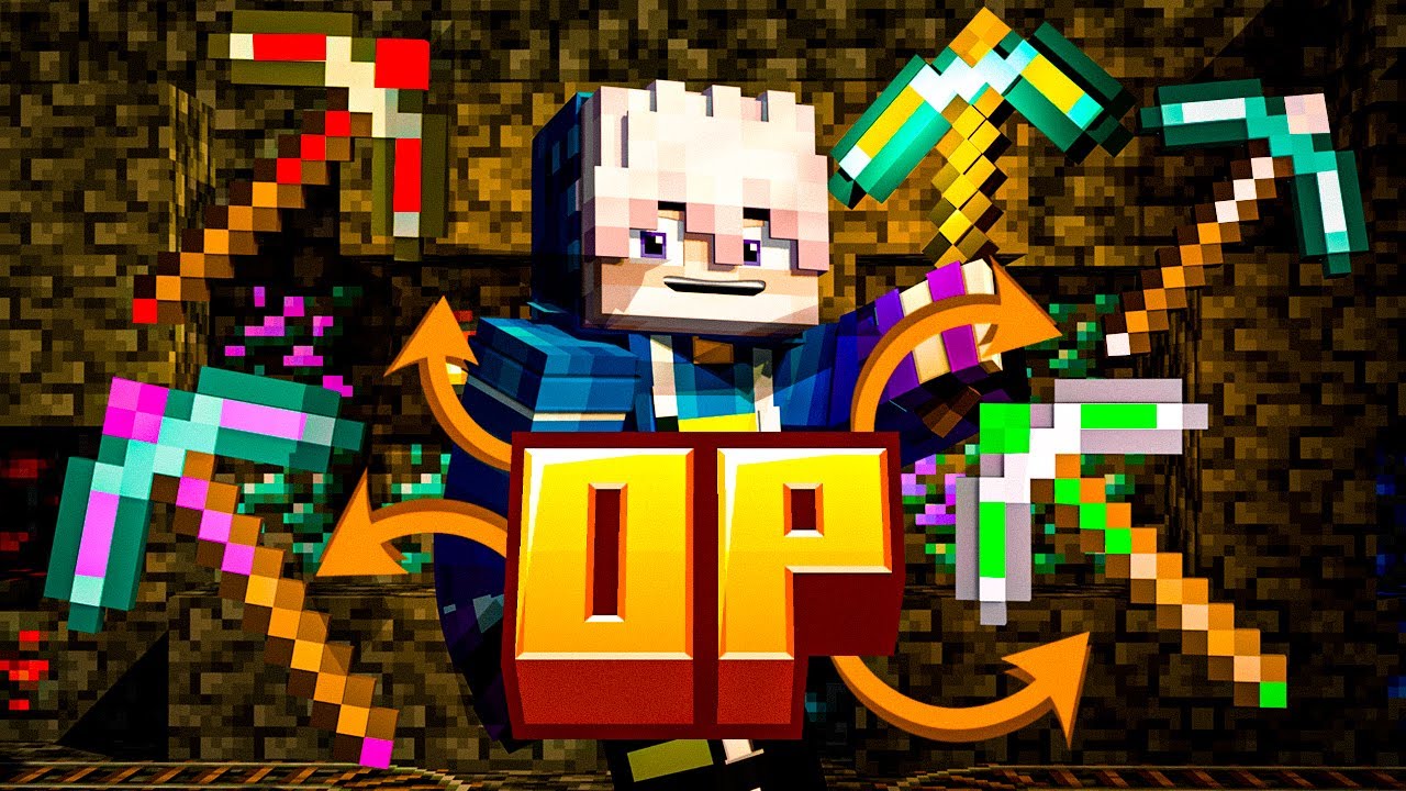 MINECRAFT pero HAY PICOS DEMASIADO PODEROSOS 😱