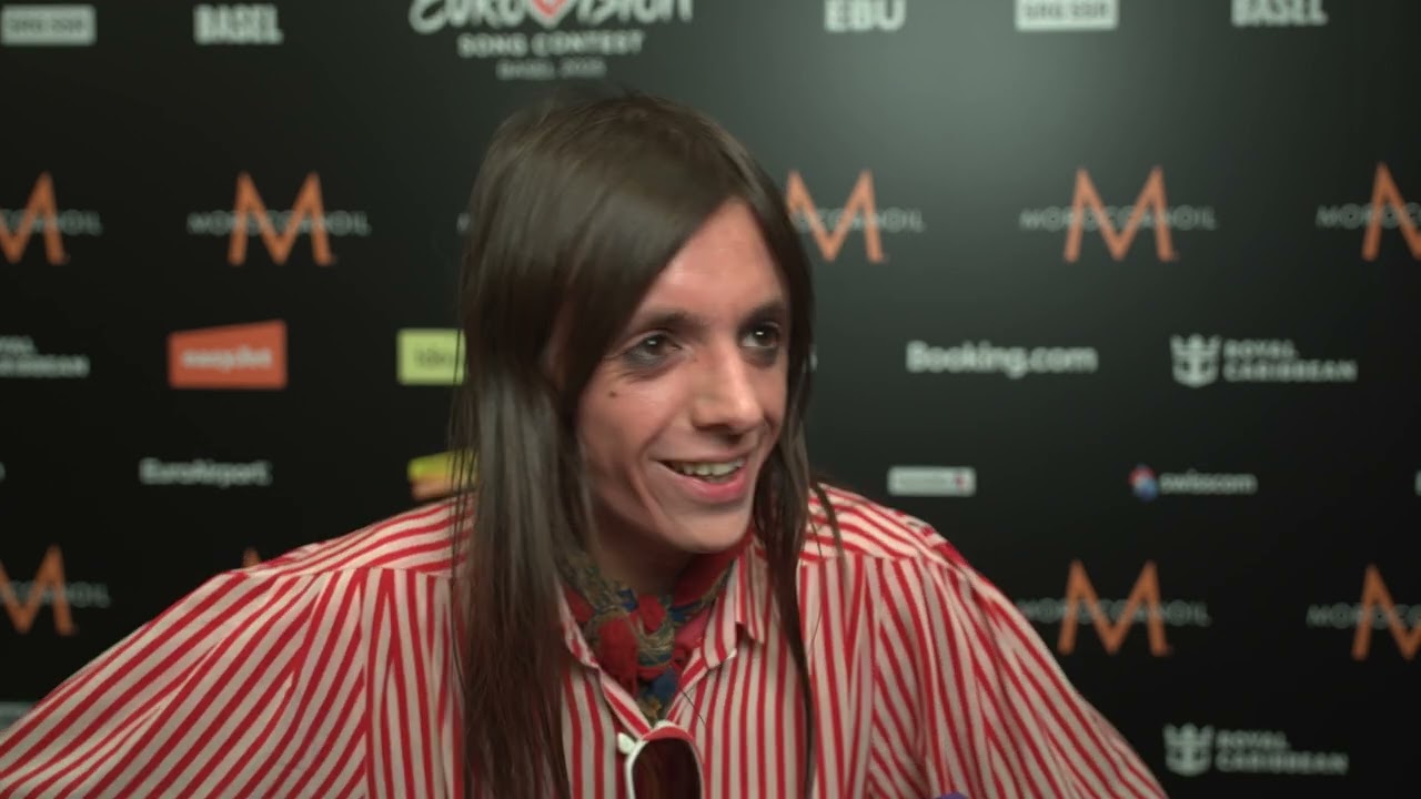 🇮🇹 Italy: Lucio Corsi reacts after Semi-Final 1 live performance