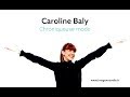 Caroline baly  chroniqueuse mode