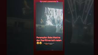 Download Lagu Penampilan Bebe Maxime \u0026Dear9three tadi malam😍😍 #lunamaya #dear9three #konsermusik #gelorabungkarno MP3