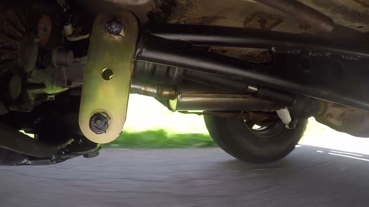 M.O.R.E. traction bar on 1994 YJ 5.3L V8 swap