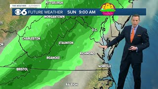 Hour-by-Hour: When rain will move into Richmond on Easter Sunday