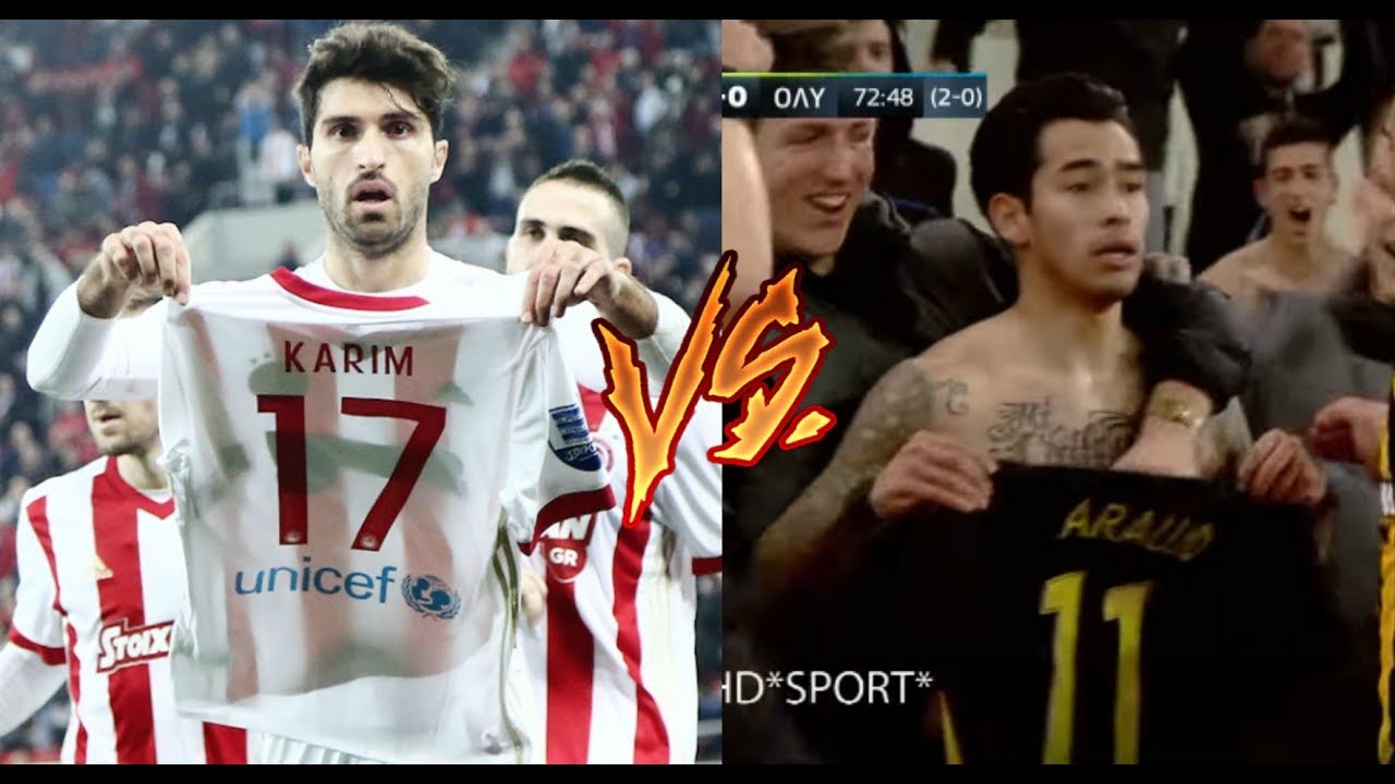 Karim Ansarifard VS sergio araujo ●celebrations & GOALS ●