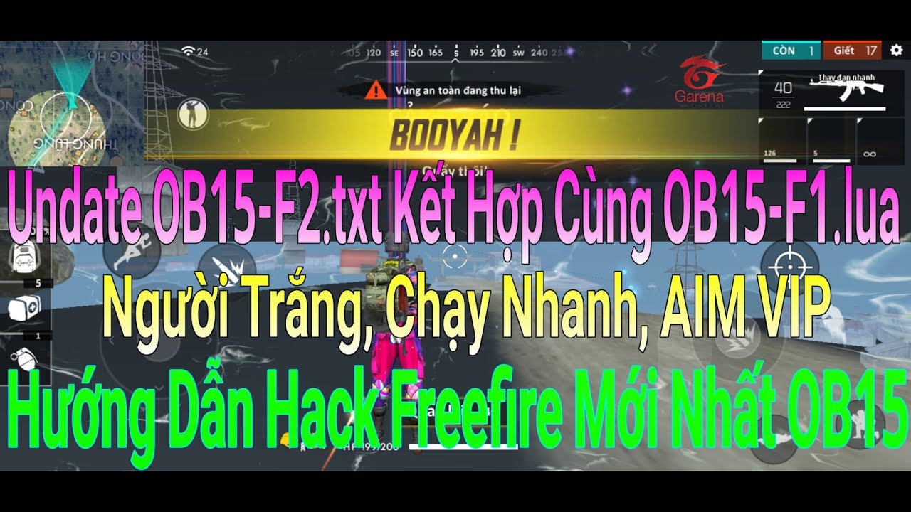 Bản Hack Free Fire Kim Cương Tutorials