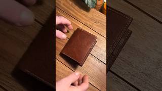 Handmade genuine leather wallet