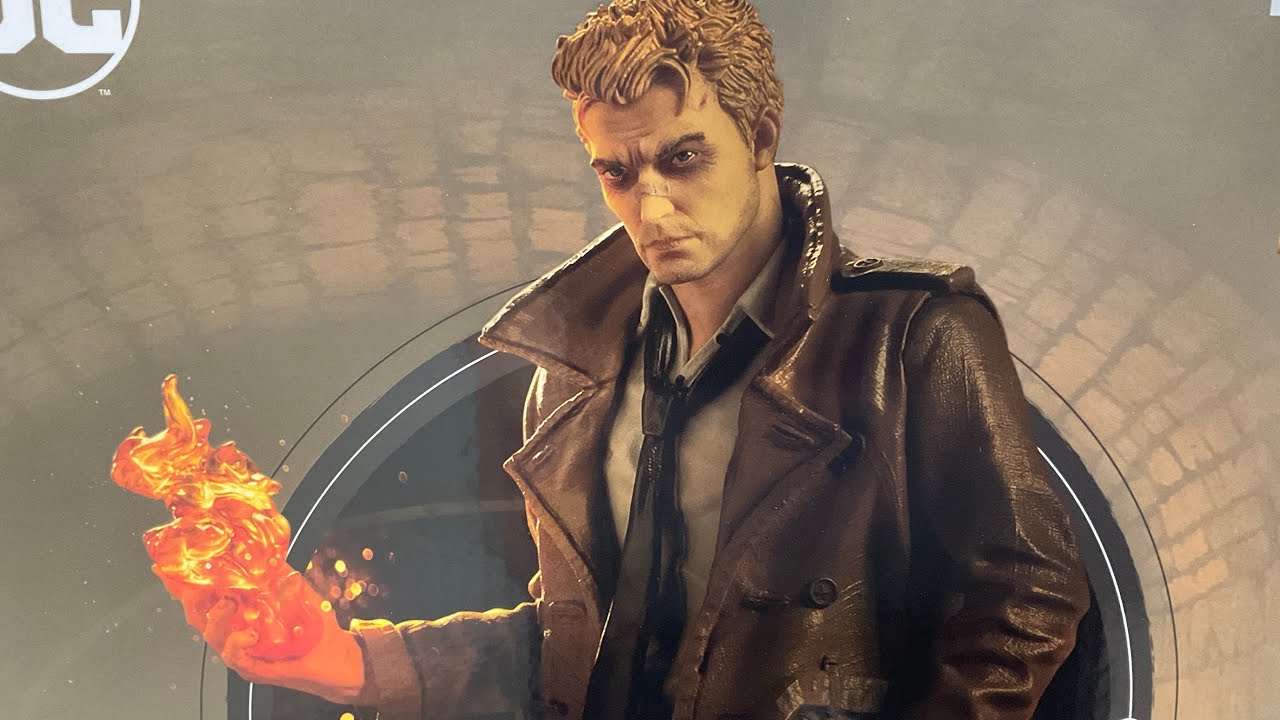 John Constantine 110 Statue by Iron Studios YouTube
