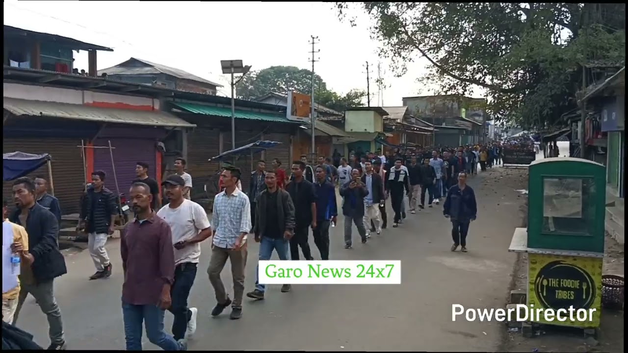 Public Rally for Lt. Dilseng M Sangma at Williamnagar on 19 January, 2025