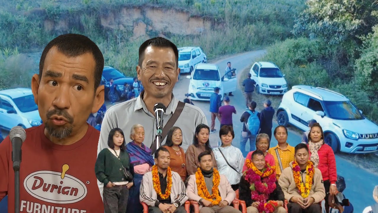 Comedian Pu Khumtea leh a comedian pui ten ropui takin Vangtlang an thleng ta