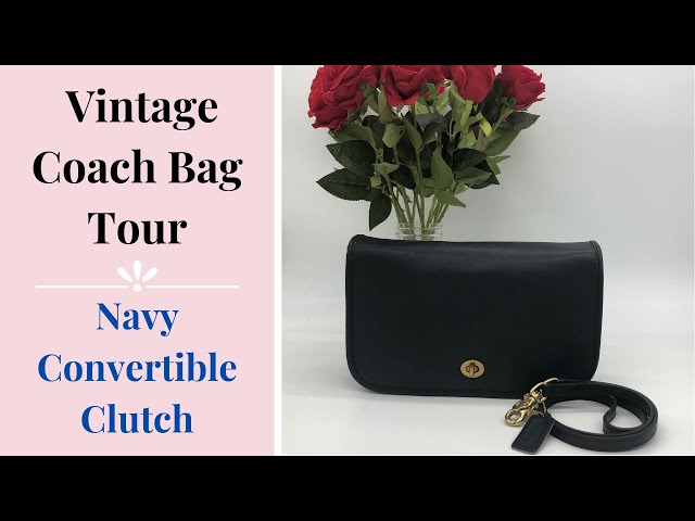 Vintage 70's Coach Convertible Clutch 020 Purse – CobbleStore Vintage