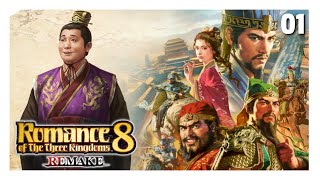 Saving Shu as Emperor Liu Shan (Lowest Stat Challenge Run) | ROTK 8 Remake Liu Shan Let's Play E01