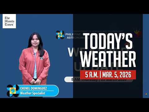 Today's Weather, 5 A.M. | Mar. 5, 2026