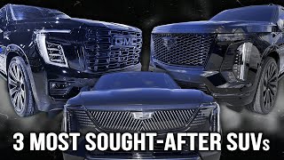 2025 Cadillac Escalade & IQ vs. GMC Yukon Denali: Customized! See the Jaw-Dropping Results.