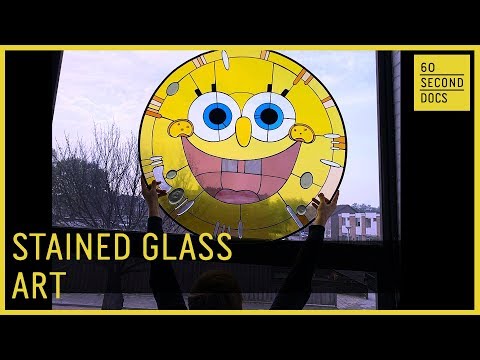 The Man Immortalizing Your Favorite Characters In Stained Glass Pop Art