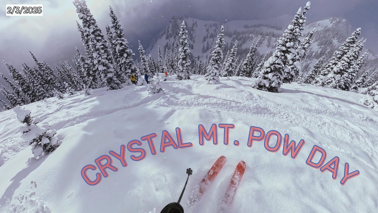 Crystal Mountain POW Day No Lines Pure Powder | 2/3/2025