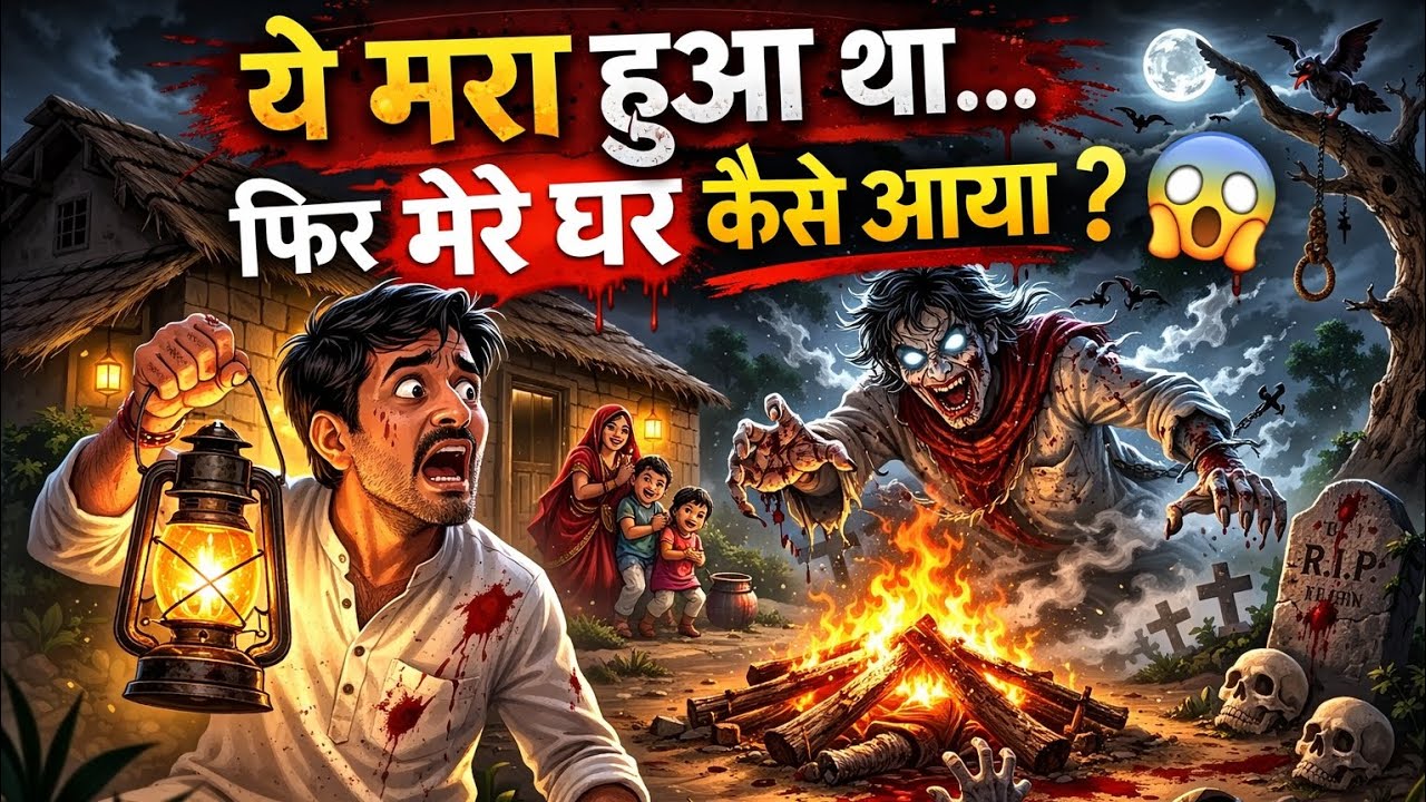 👻“ये मरा हुआ था… फिर मेरे घर कैसे आया ?”👻  Part 1 #truthstory#horrorstories#hindikahani 