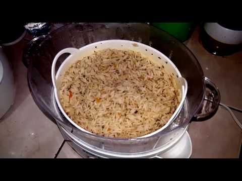 Come fare il riso condito in Black and Decker Steamer