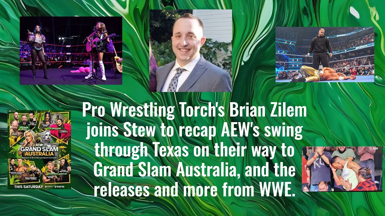 Brian Zilem AEW Grand Slam Australia Preview and WWE build to Elimination Chamber Feb 12 2025