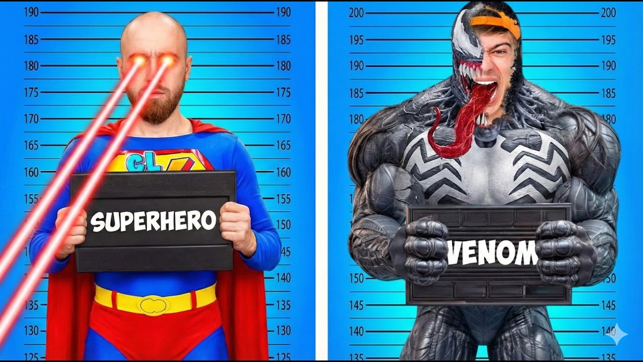 МЫ СТАЛИ ЗЛОДЕЯМИ И СУПЕРГЕРОЯМИ, ЧТОБЫ СПАСТИ МИР!