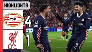 How Did Psv Shock Liverpool 4-1? Ucl Extended Highlights
