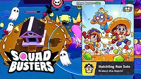 Taaaaaannggkkaaapppp Ayaaaammmnyaaaa Hatchling Run Solo Gameplay !!! Squad Busters