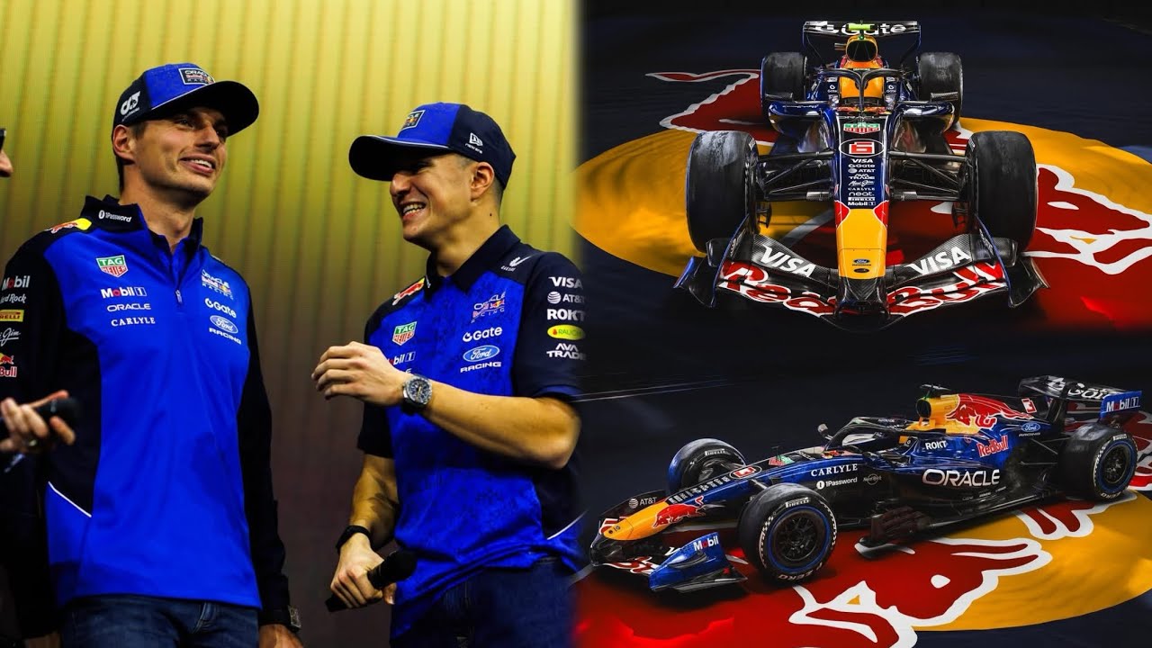 Max Verstappen reveals Redbull’s RB22 new livery for 2026 with Ford | Behind the scenes 