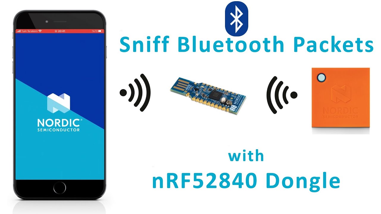 Sniff Bluetooth Packets with nRF52840 Dongle