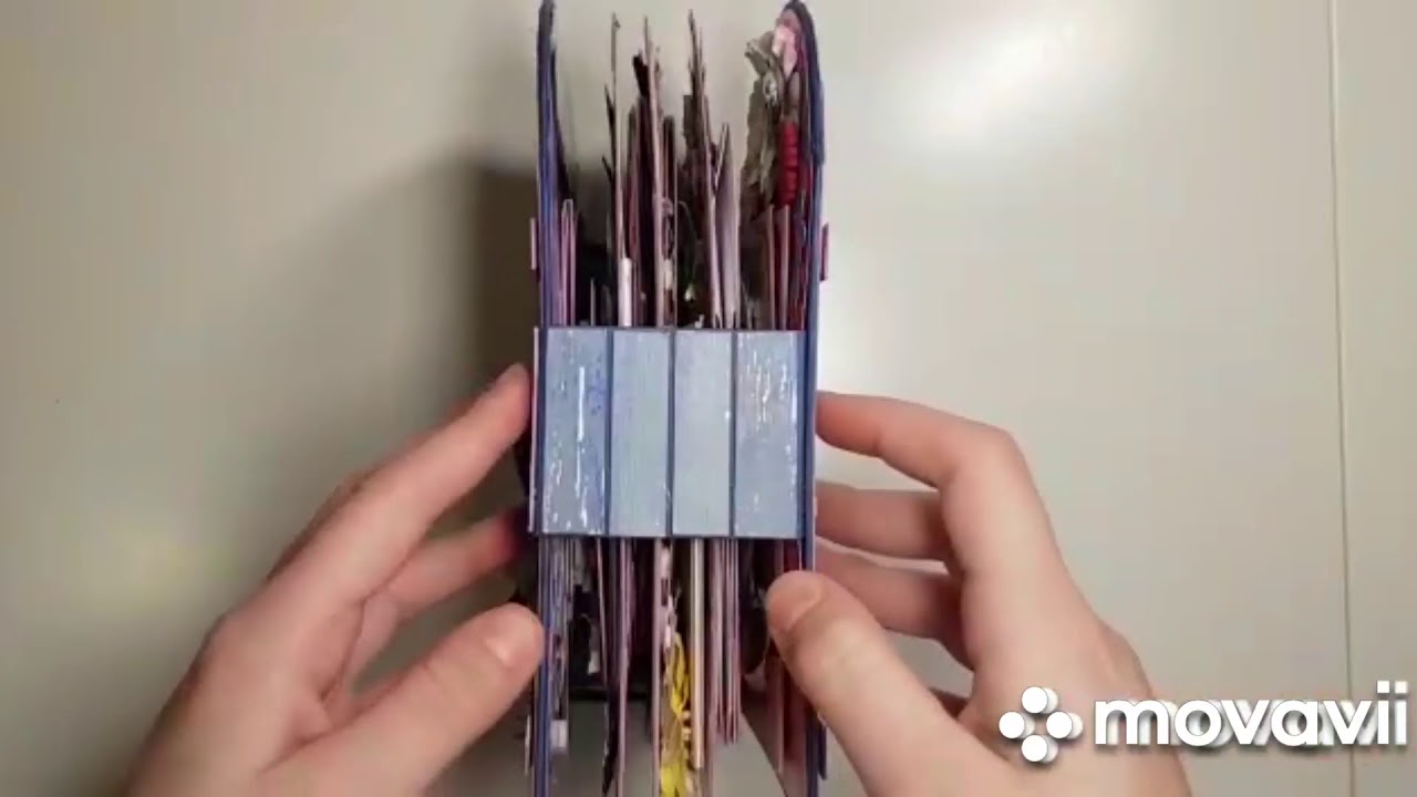 Mini fairy door scrapbooking photo album. Мини фея двери скрапбукинга фотоальбом