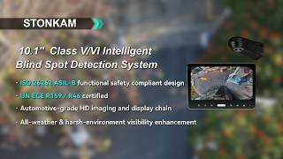 STONKAM 10.1'' class V & VI blind spot cover camera mirror system
