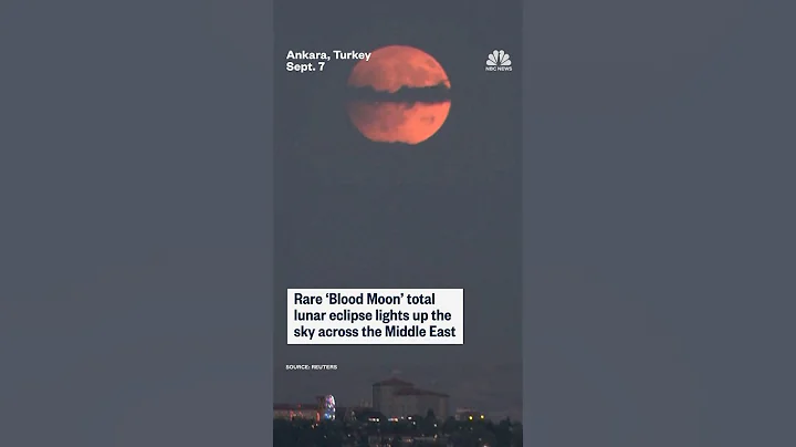 Rare 'Blood Moon' total lunar eclipse lights up sky across the Middle East