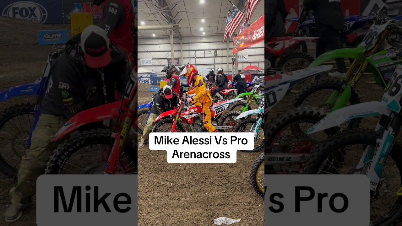 Mike Alessi Vs Pro Arenacross