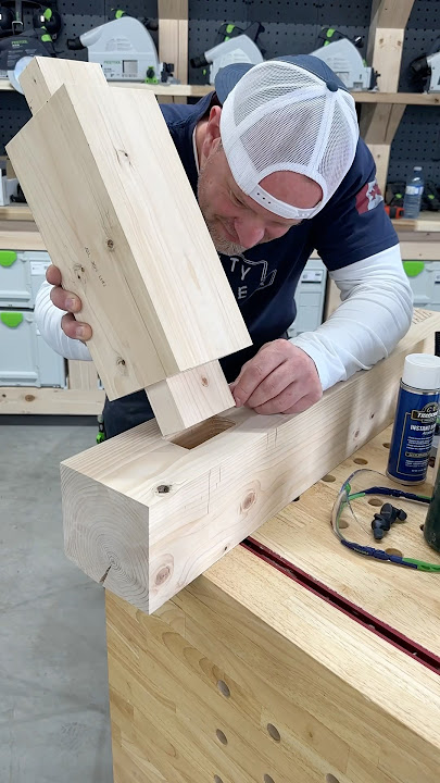 Using the ​⁠@festool-canada 1400 router and some ​⁠@Titebond Instant Bond to cut some mortises