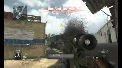 Call of Duty Black Ops: Quick Scope Montage L96A1