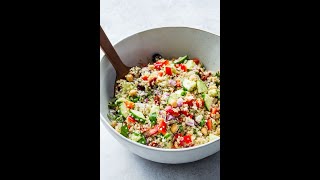 Ensalada de Quinoa. Muy sencilla!