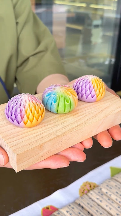 Top 3 Unique Desserts in Japan! #japan #shorts