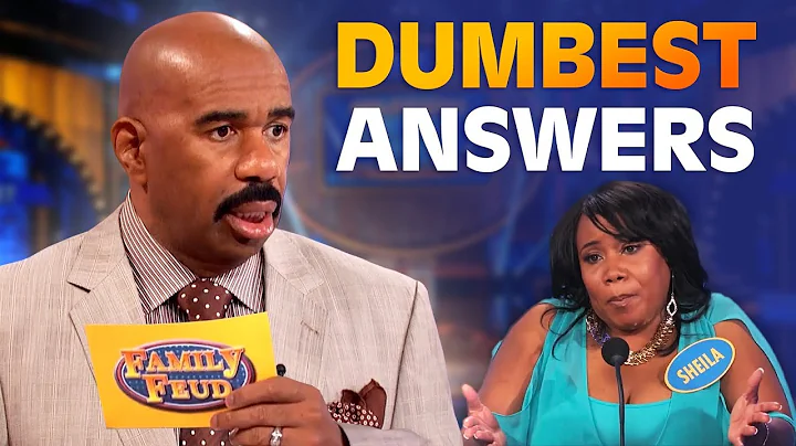 DUMBEST ANSWERS EVER! Steve Harvey is SPEECHLESS! ...