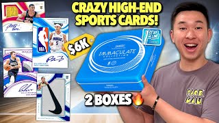 CRAZY HIGHEND CARDS ($6K)!  202223 Panini Immaculate Collection Basketball FOTL Hobby Box Review