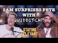 Petes playing quidditch  sam took new headshots  staying relevant podcast