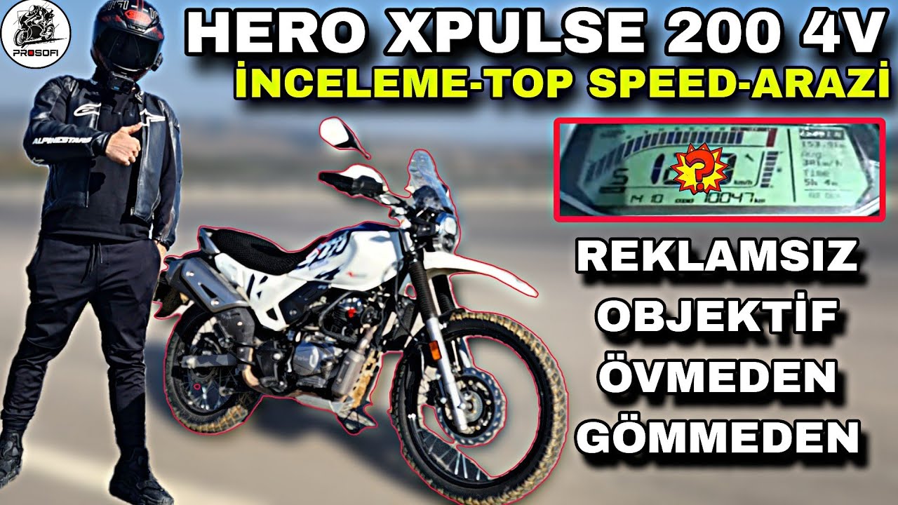HERO XPULSE 200 4V İNCELEME VE TOP SPEED & ÇAMURLU YOLLARA DALDIM !.. BU MOTORU KİMLER ALMALI ?